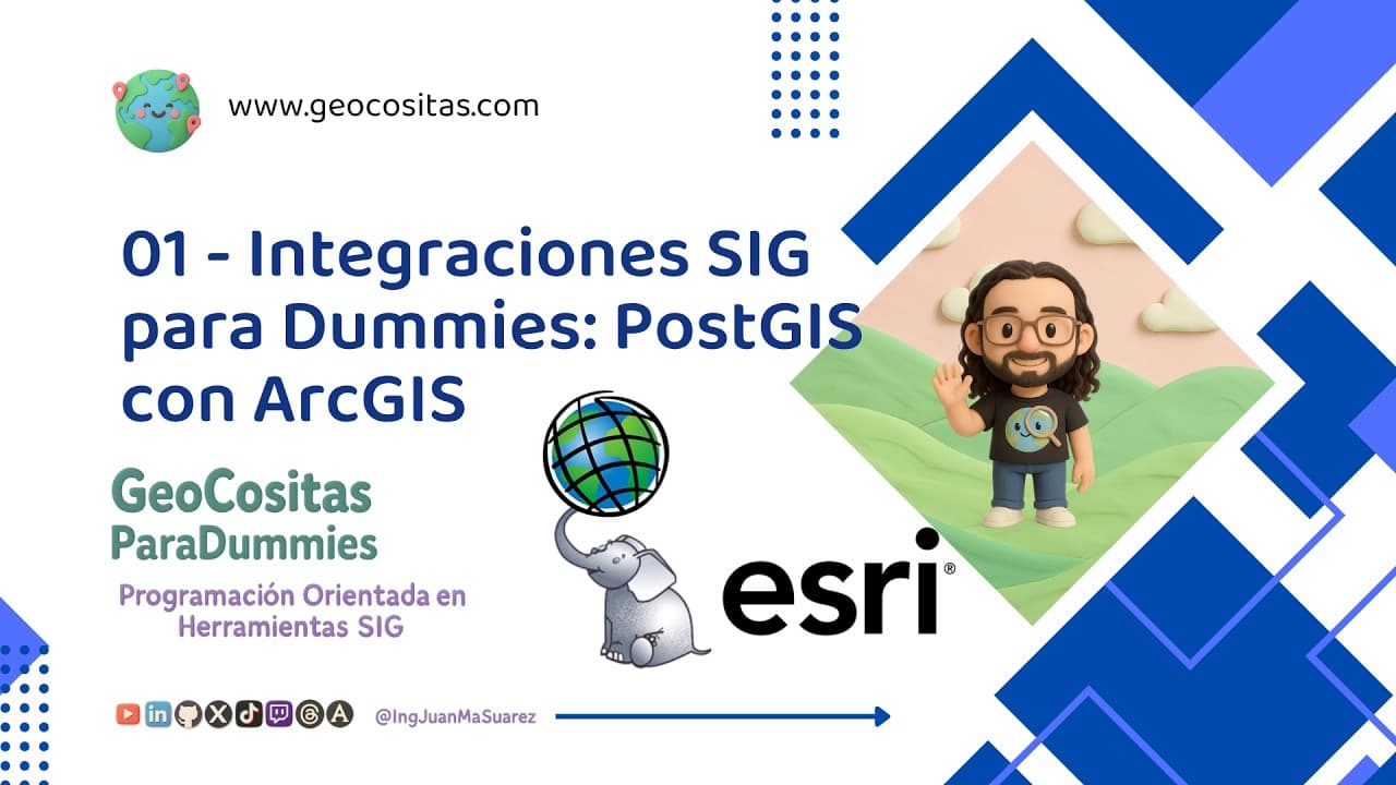 Integraciones SIG para Dummies: Conecta tus herramientas geoespaciales